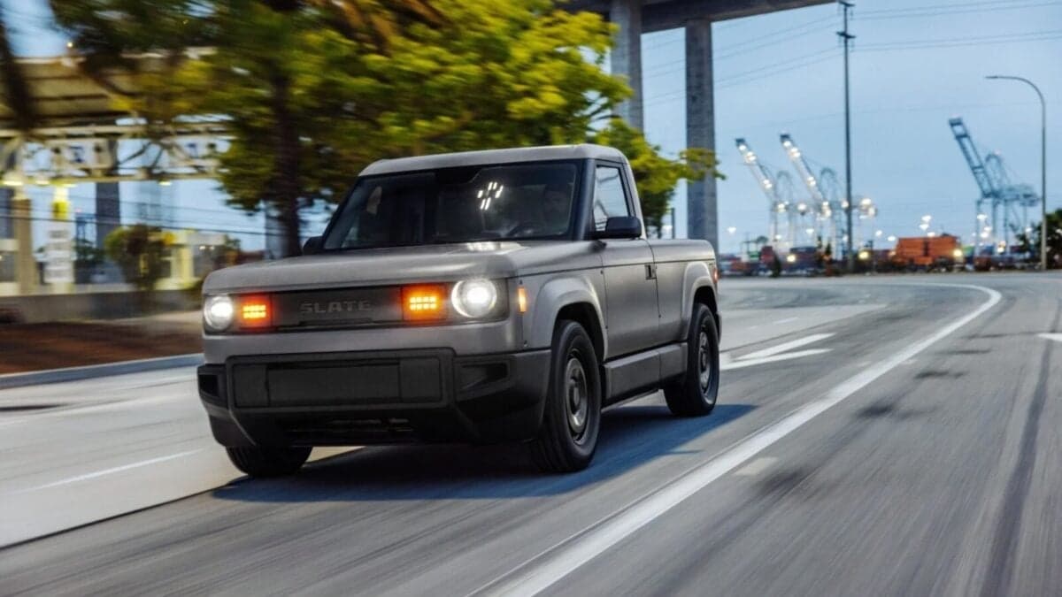 The Jeff Bezos-Backed EV Pickup Reportedly Has a Deal with Carvana Ahead of Sales Launch
